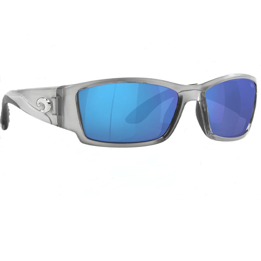цена Очки солнцезащитные поляризационные Costa Corbina 580 GLS Silver/Blue Mirror