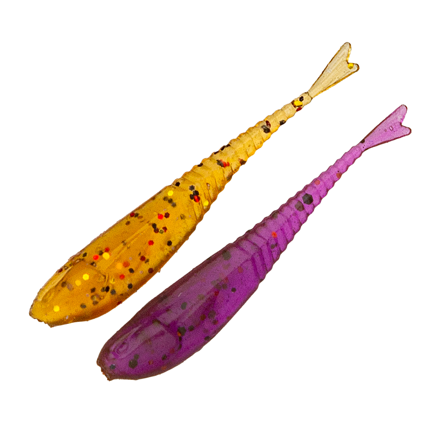 Приманка силиконовая Crazy Fish Glider 1,2 кальмар #12/32 Ultraviolet/Dark Beer