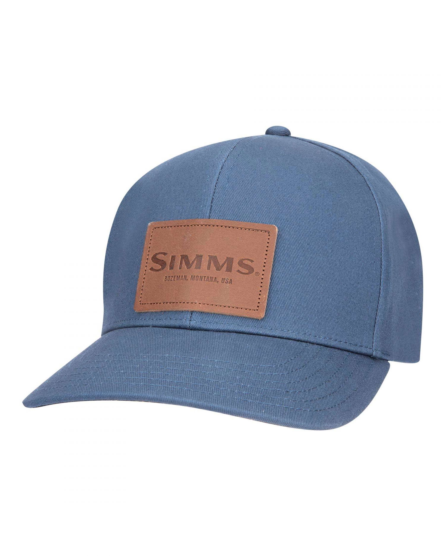 Кепка Simms Leather Patch Cap Dark Moon