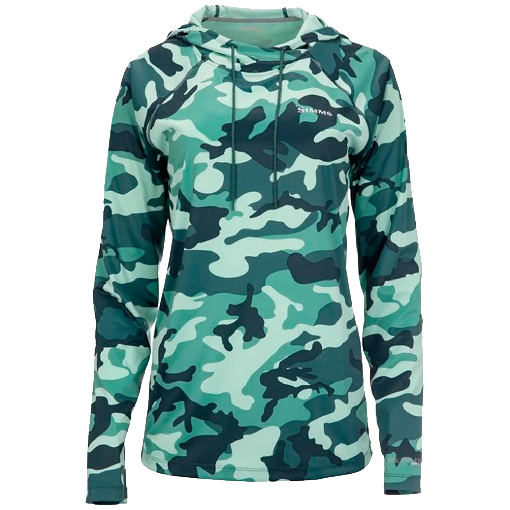 Лонгслив Simms Women'S Solarflex Hoody - Print S Woodland Camo Avalon