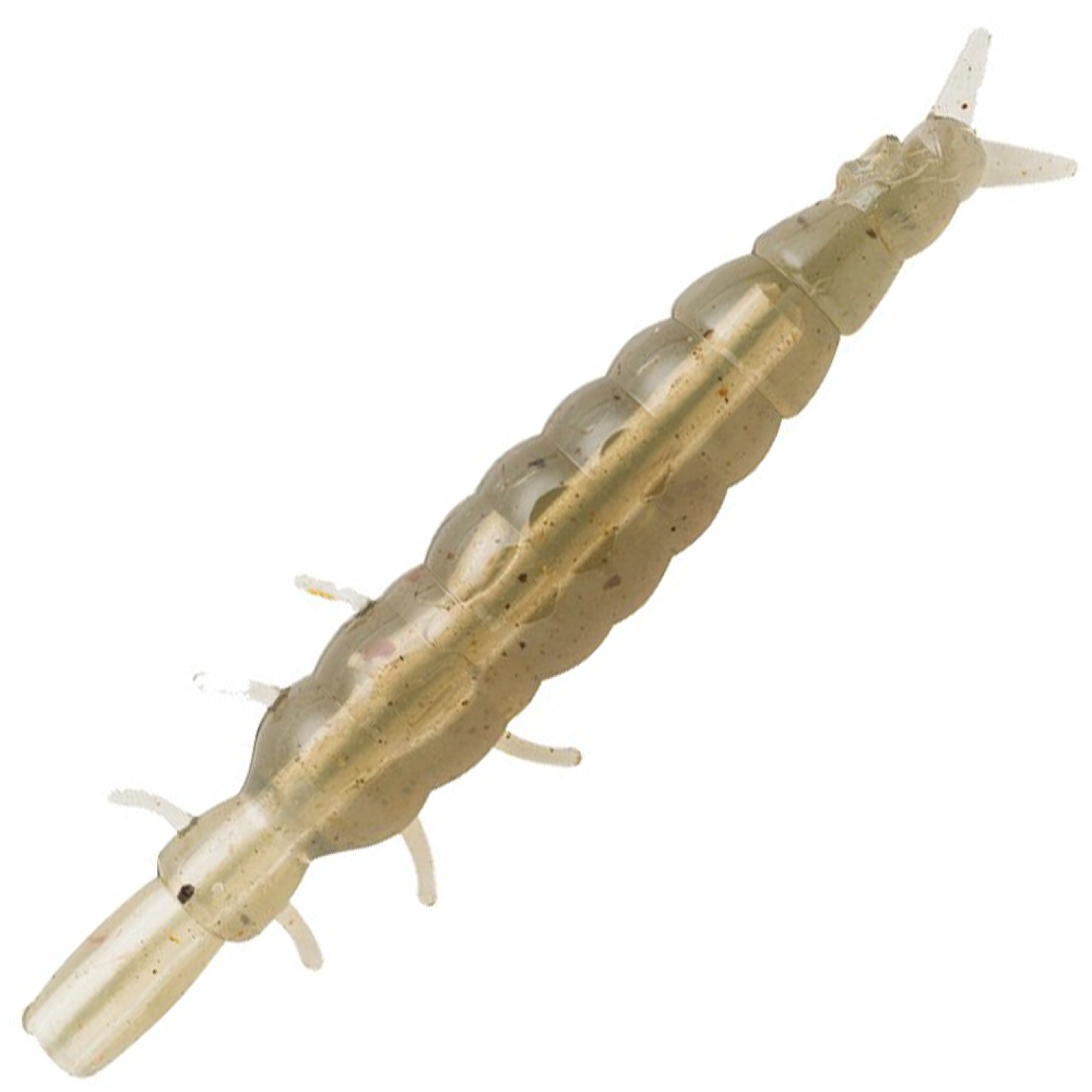 Приманка силиконовая Nikko Caddisfly Larvae S 23мм #Clear Olive 113