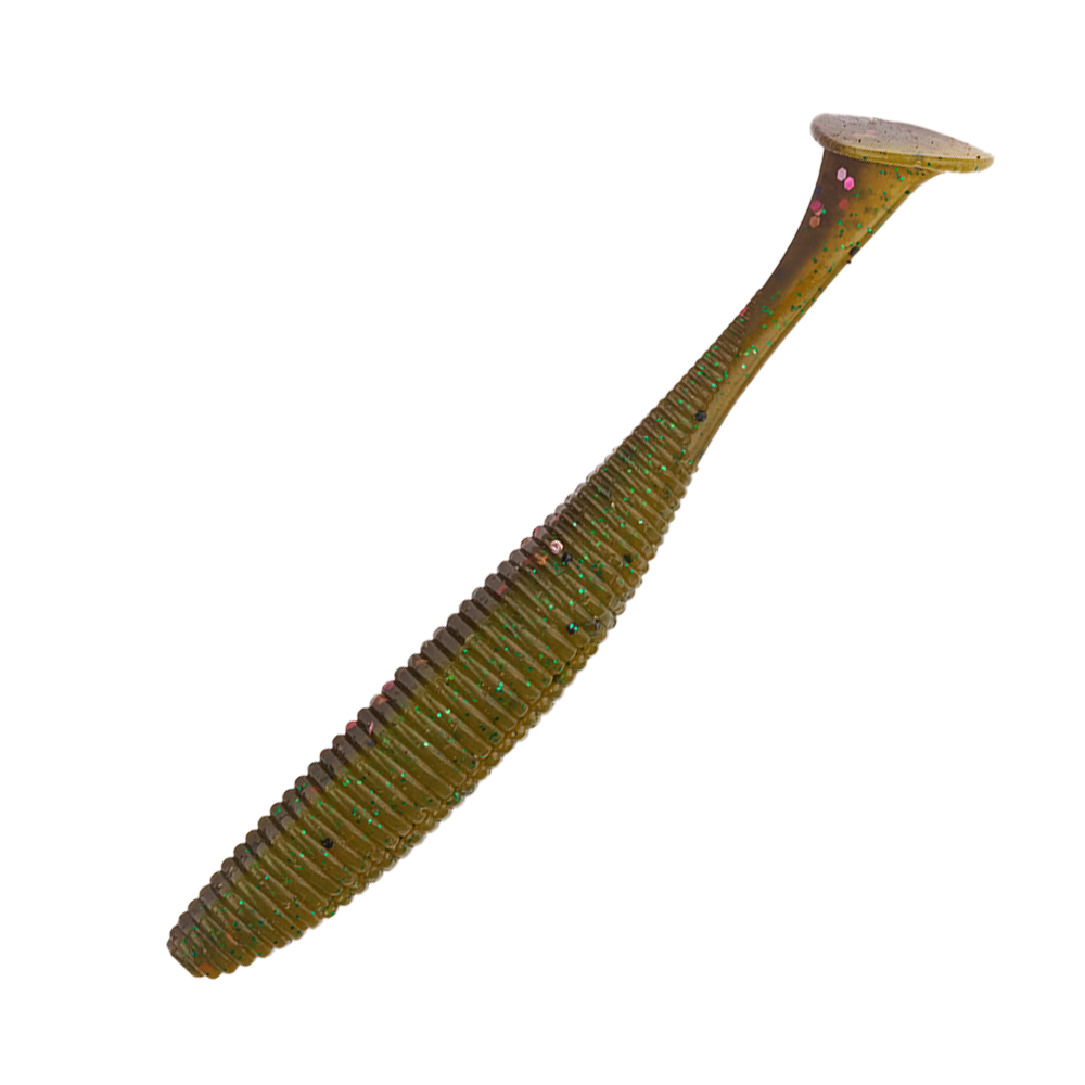 Приманка силиконовая Jackall Rhythm Wave 3,8" #weed gill