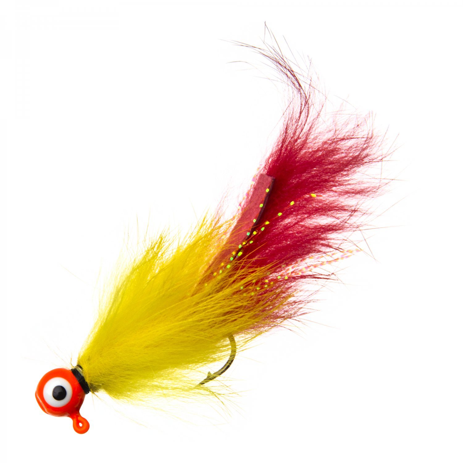 Джиг-стример Boroda Baits Roger 3,5гр #09 Yellow/Red