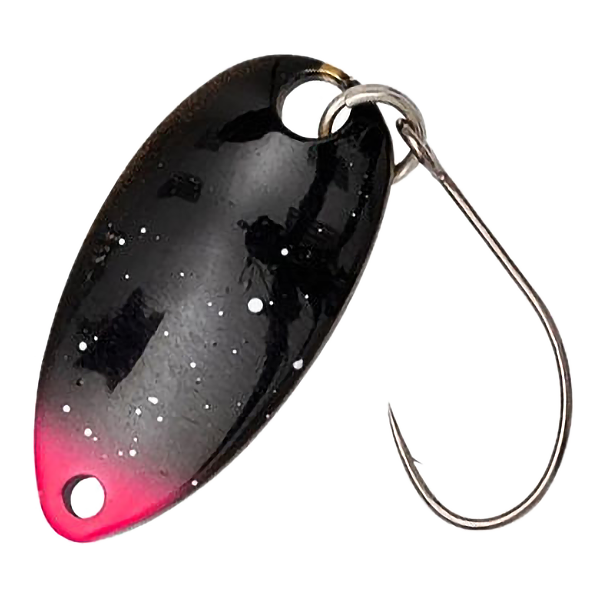 Блесна колеблющаяся Berkley AGS Roru 1,8гр #Fuchia Tip/Black/Pink Splat