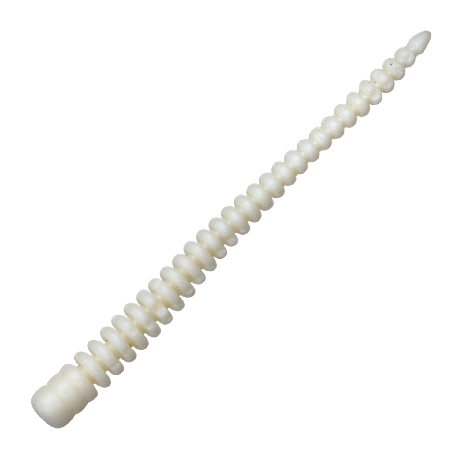 Приманка силиконовая CF Cruel Leech 5,5см (2,2") кальмар #59 White - 2 рис.