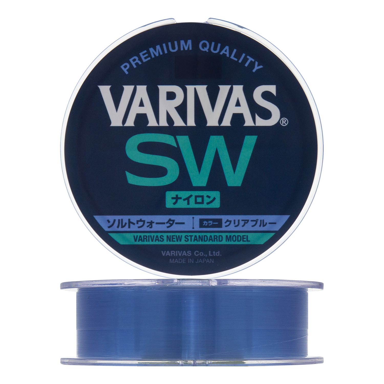 Леска монофильная Varivas SW Nylon #3,5 0,320мм 150м (clear blue)