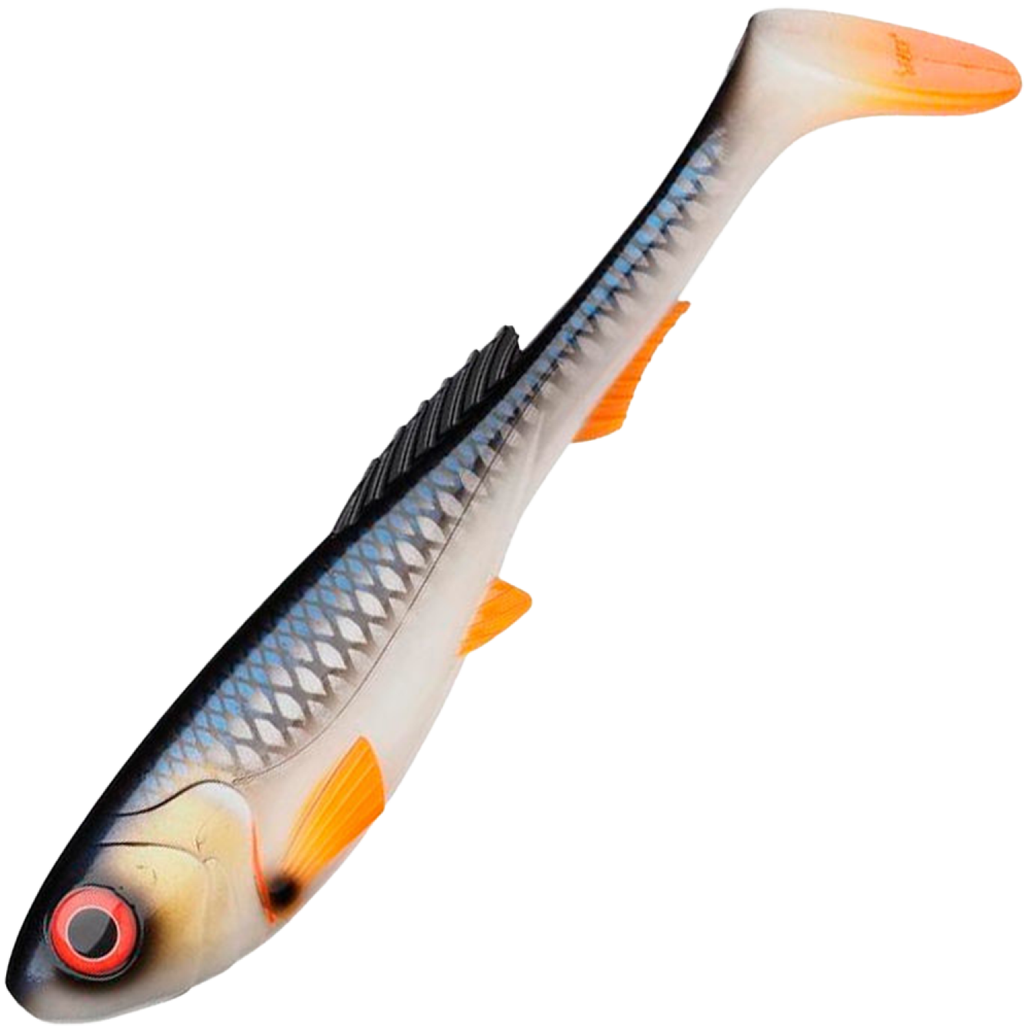 Приманка силиконовая Abu Garcia Beast Paddle Tail New 17см #Roach