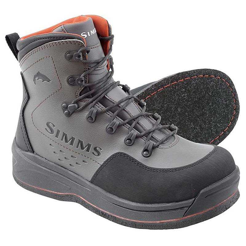 ботинки забродные simms freestone boot р 12 dark olive Ботинки забродные Simms Freestone Boot Felt р. 12 Gunmetal