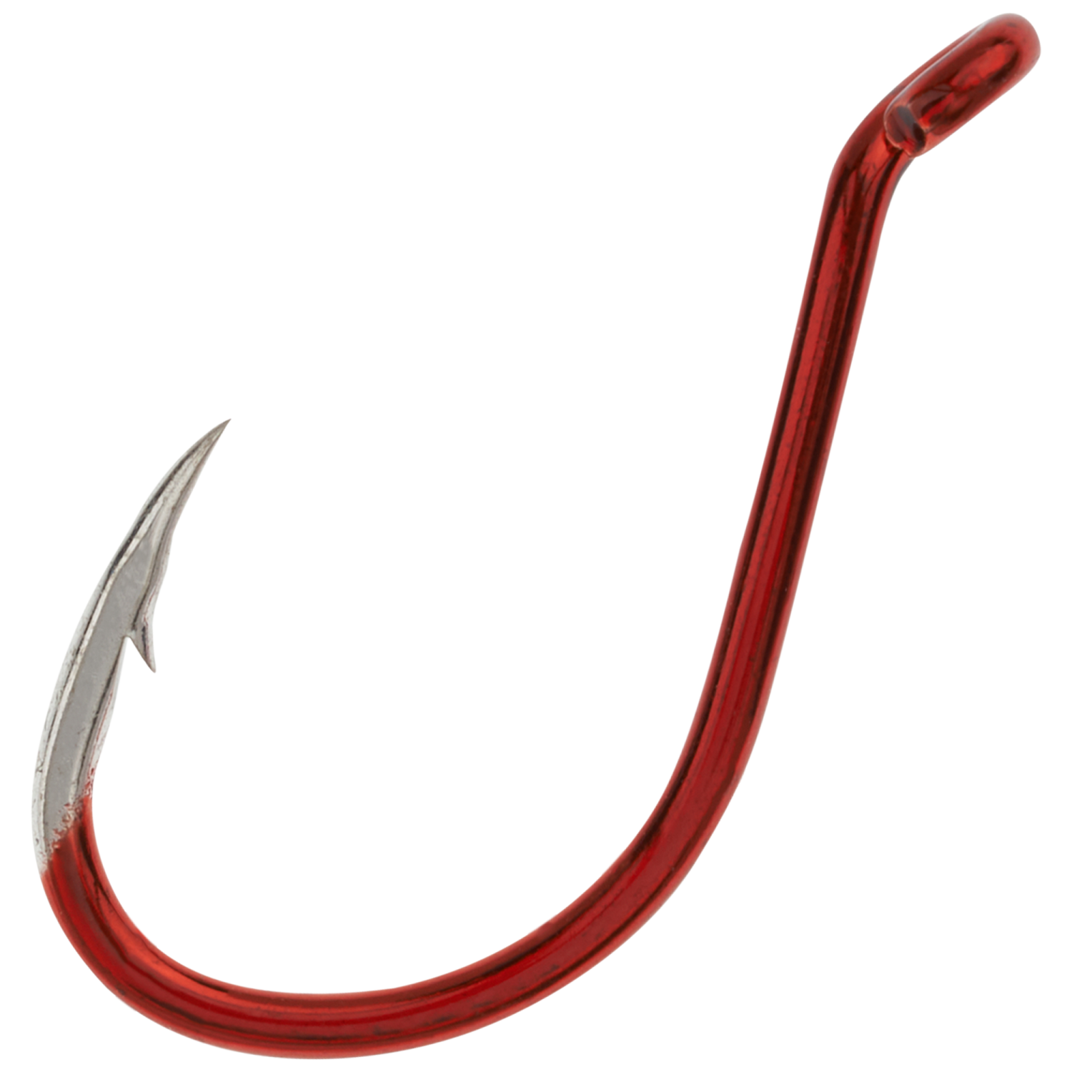 Крючок одинарный BKK Red Octopus Beak #6 (7шт)