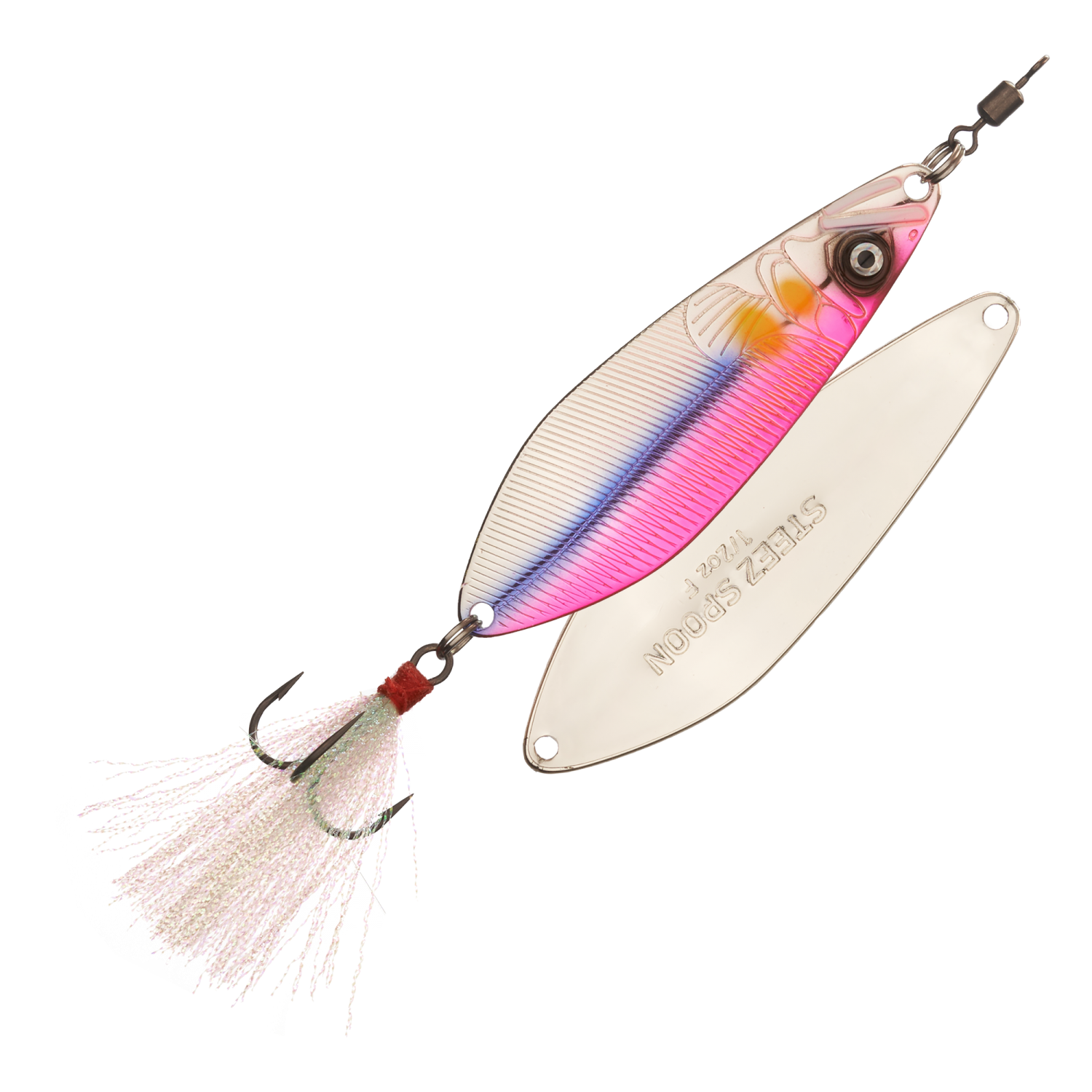 Блесна колеблющаяся Daiwa Steez Spoon 22гр #Pink Ayu