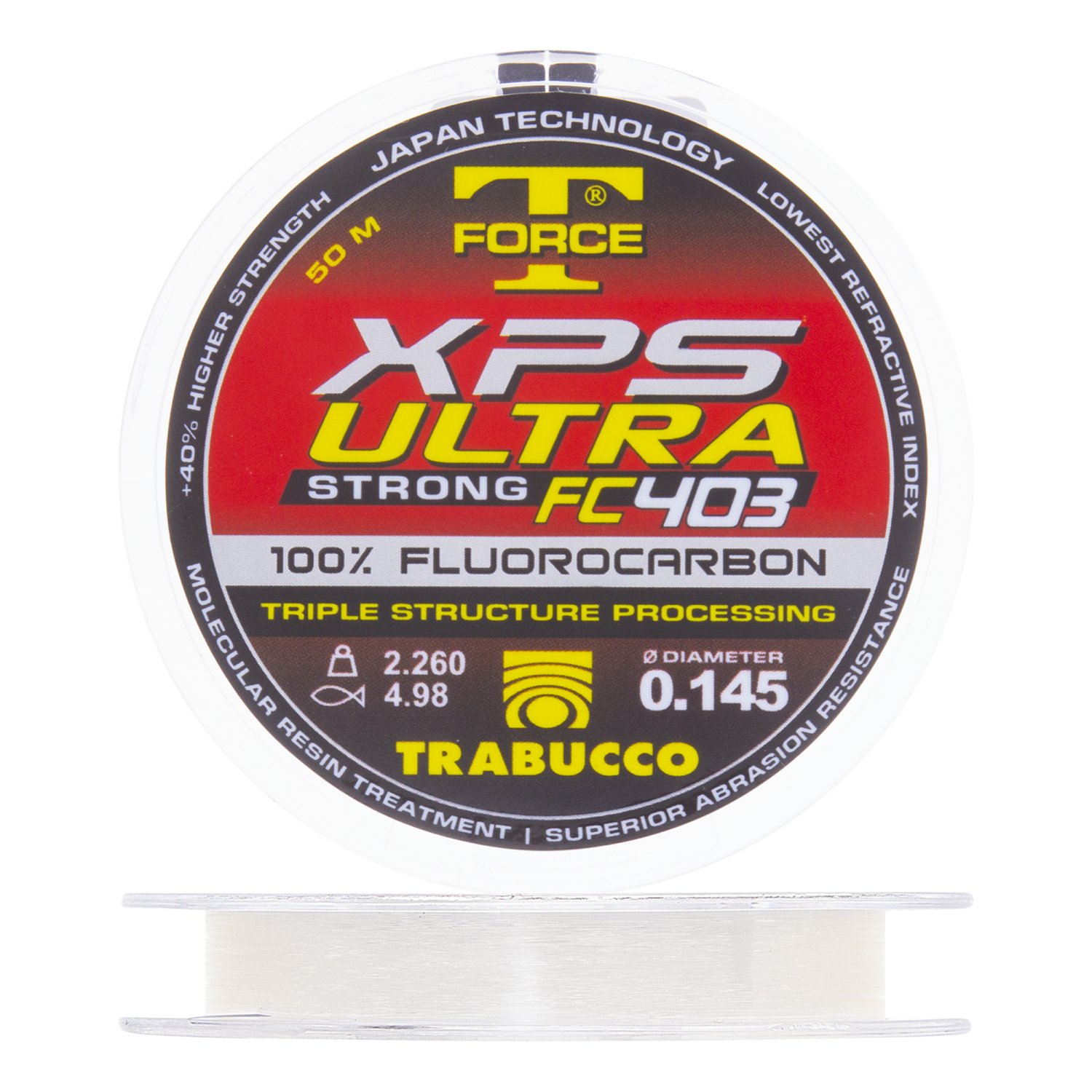 Флюорокарбон Trabucco TF XPS Ultra Strong FC403 0,145мм 50м (clear)