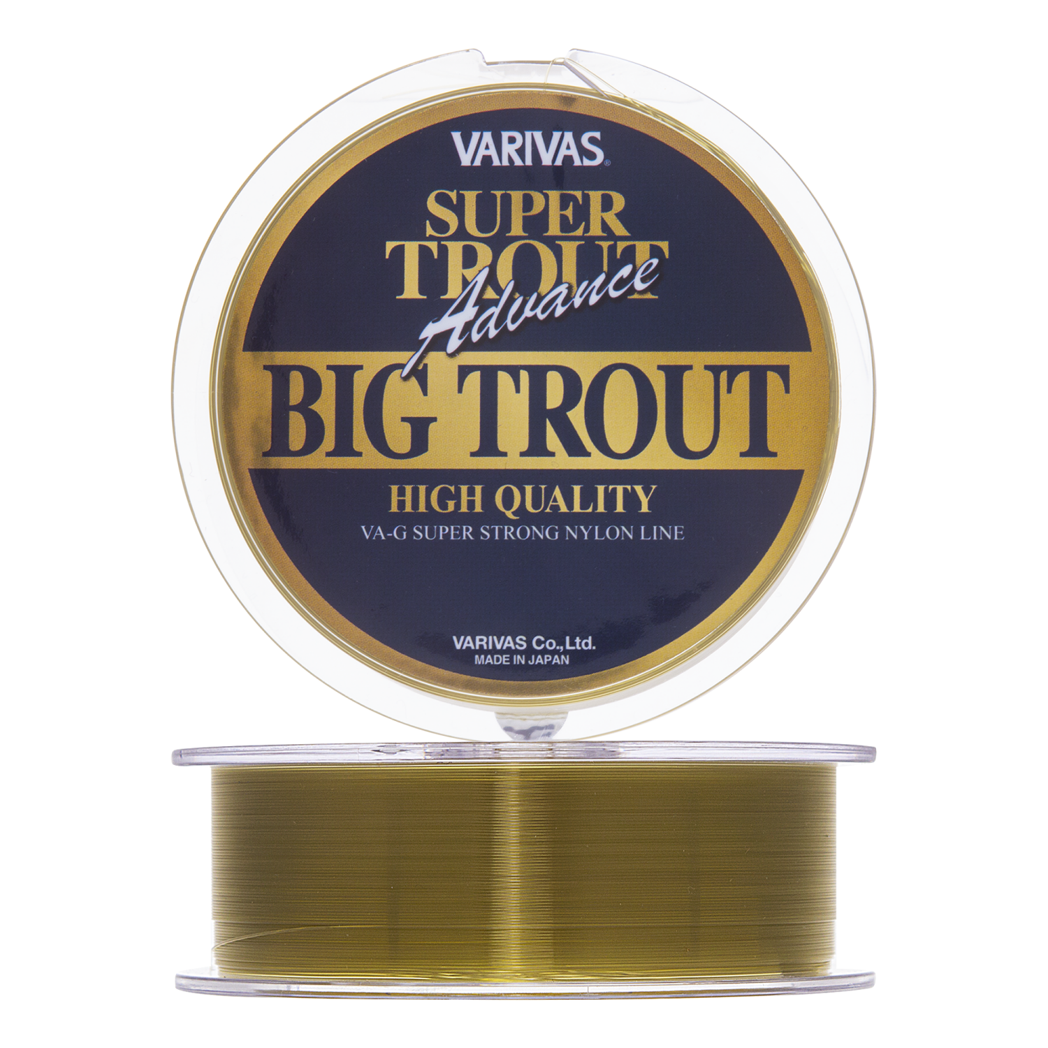 Леска монофильная Varivas Super Trout Advance Big Trout #4,0 0,330мм 20Lb 150м (status gold)