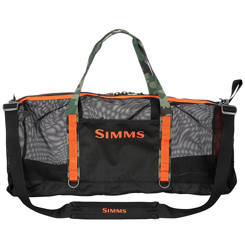 Сумка Simms Challenger Mesh Duffel 60L Black