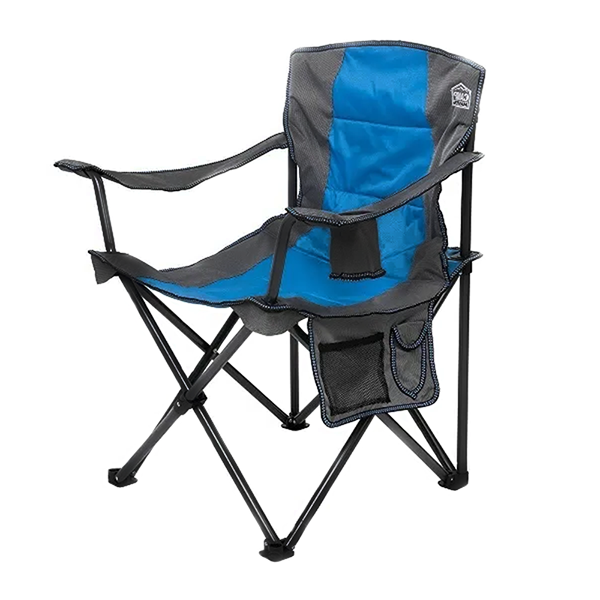 цена Кресло складное Premier Camp Master синий/серый