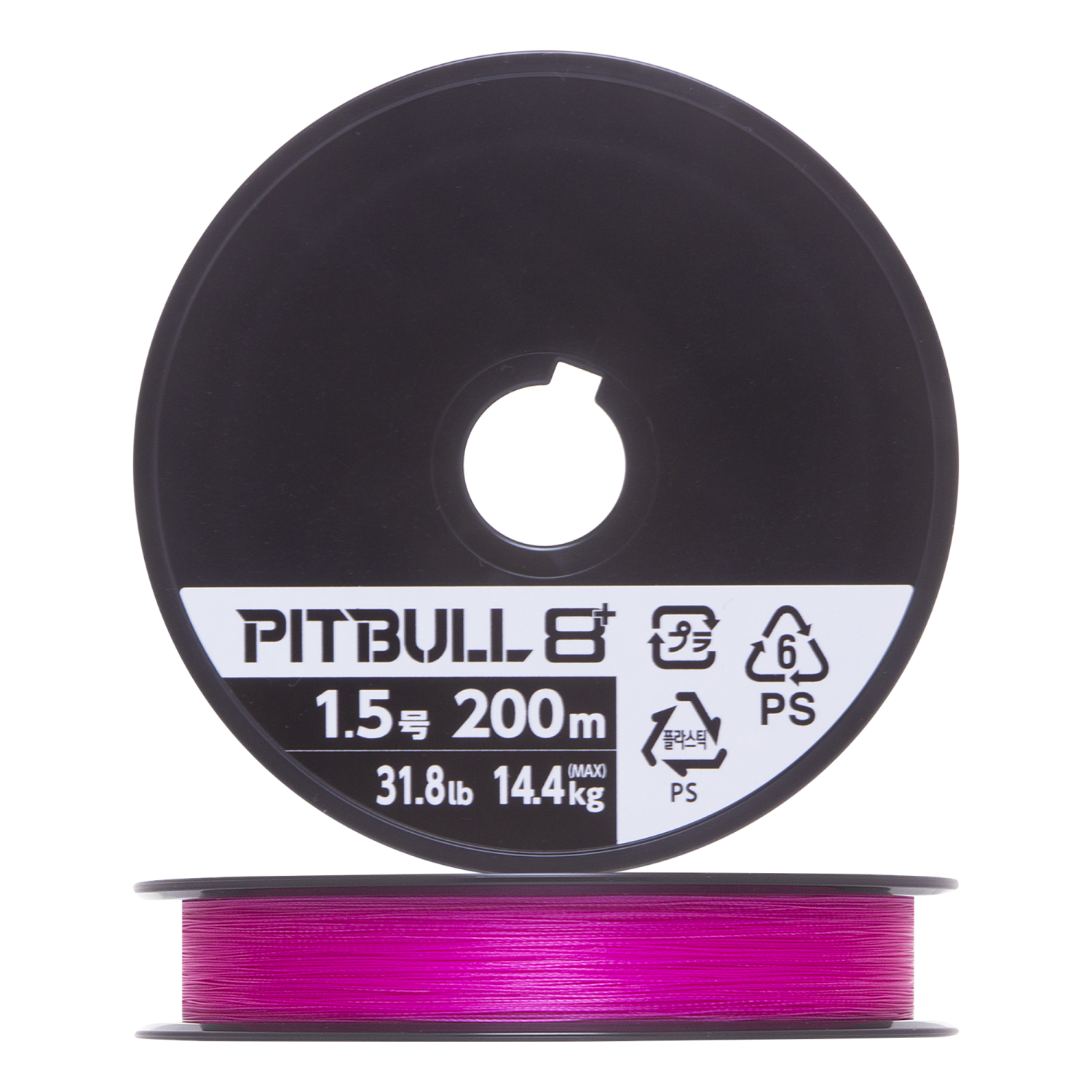 Шнур плетеный Shimano Pitbull 8+ #1,5 0,205мм 200м (tracer pink)