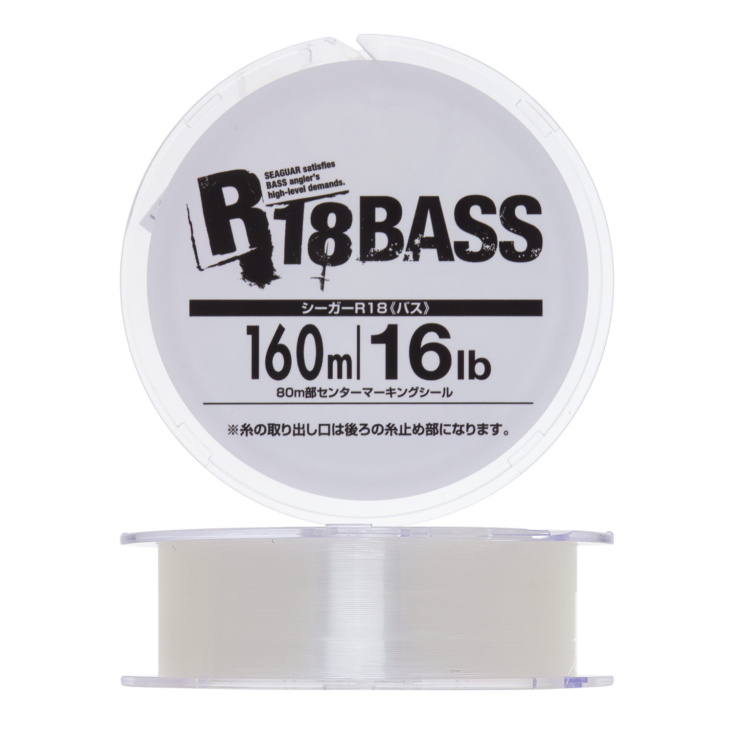 Флюорокарбон Seaguar R18 Bass 16Lb #4,0 0,330мм 160м (clear)