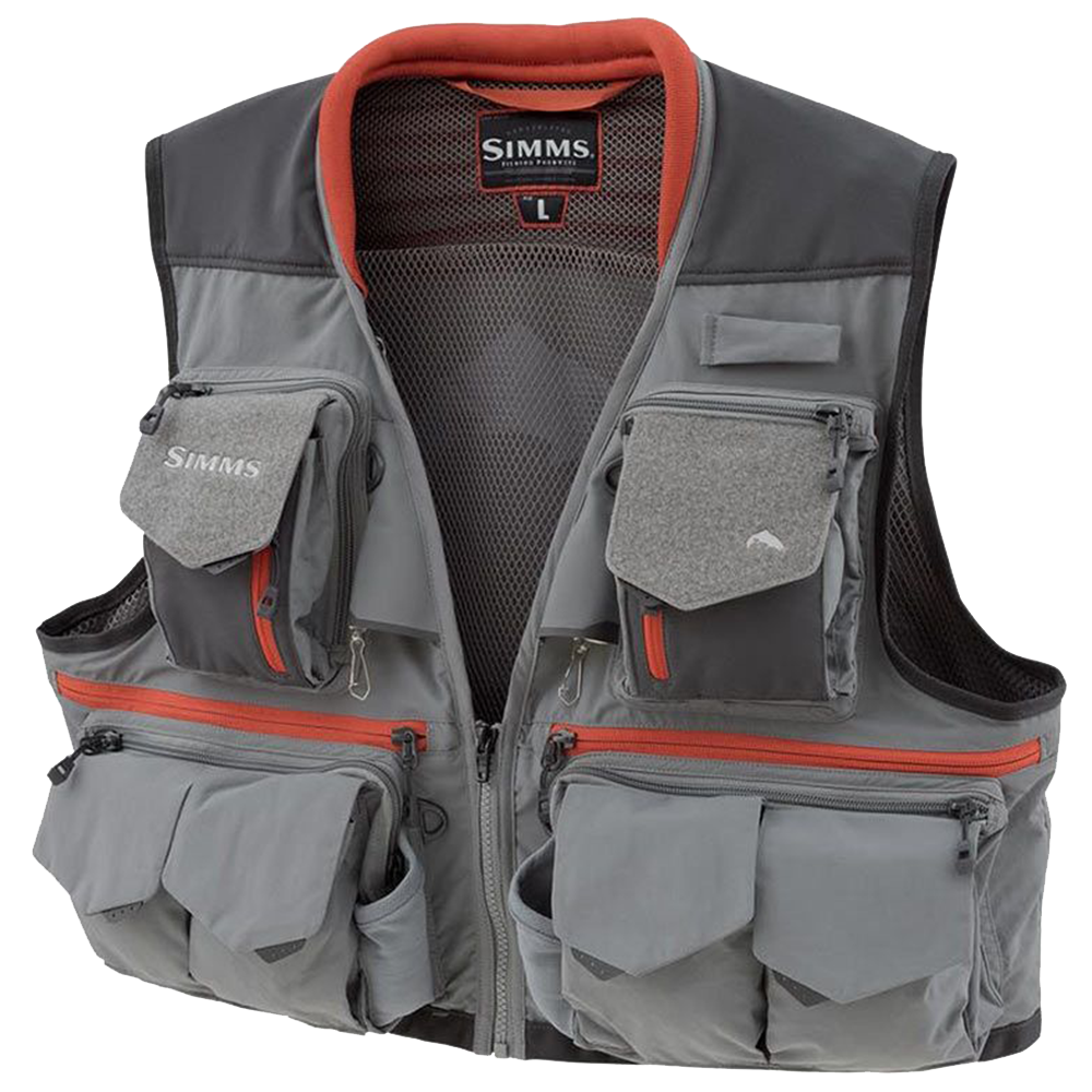 Жилет рыболовный Simms Guide Vest S Steel