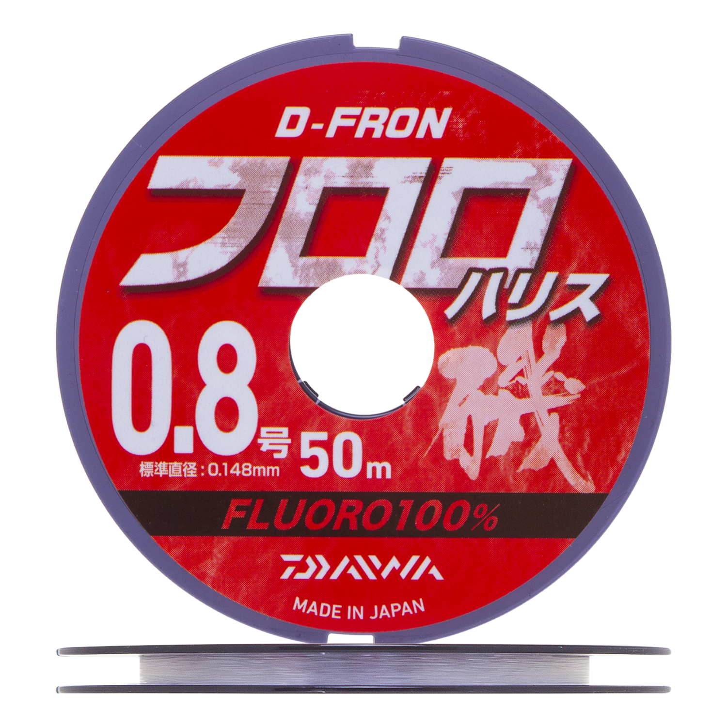 Флюорокарбон Daiwa D-Fron Fluoro Harisu #0,8 0,148мм 50м (clear)