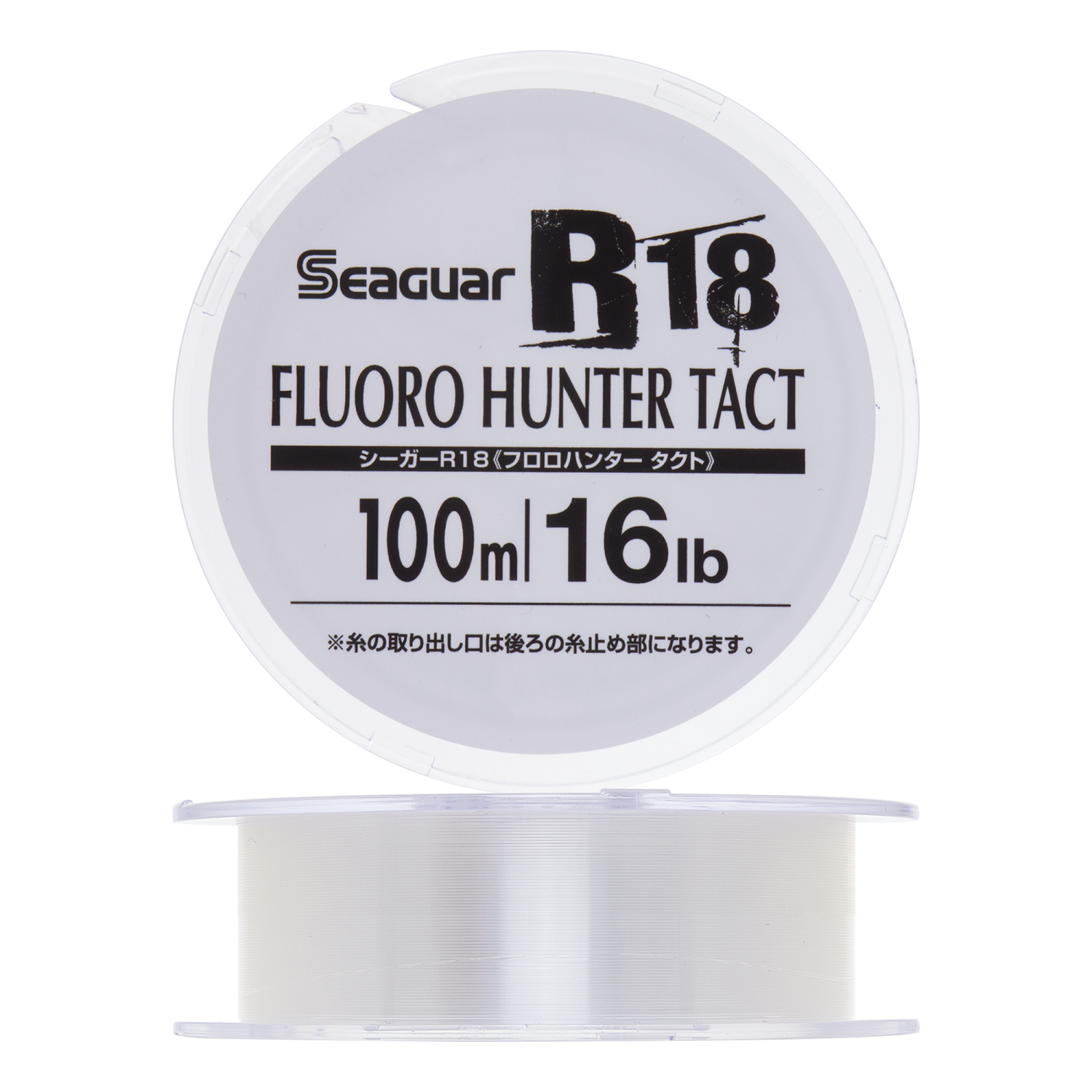 Флюорокарбон Seaguar R18 Fluoro Hunter Tact 16Lb #4,0 0,330мм 100м (clear)