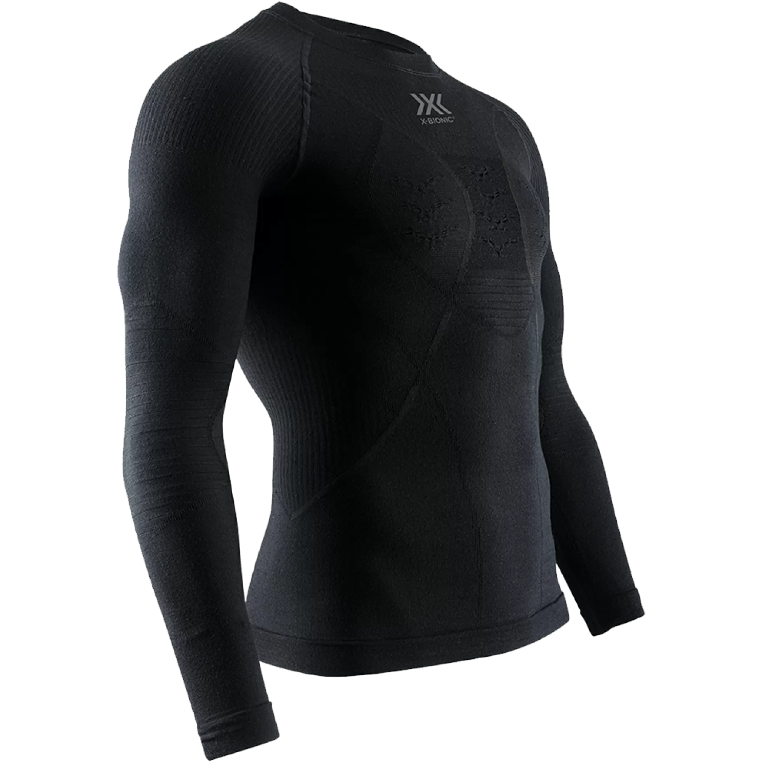 Термокофта X-Bionic Apani 4.0 Merino Shirt Long Sleeve Round Neck M Black/Black