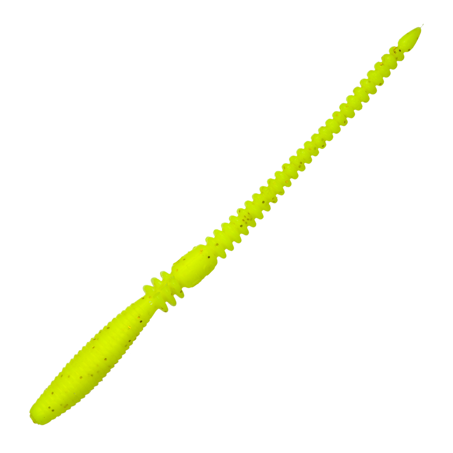 Приманка силиконовая CF Cruel Leech 10см (4") кальмар #6 Chartreuse