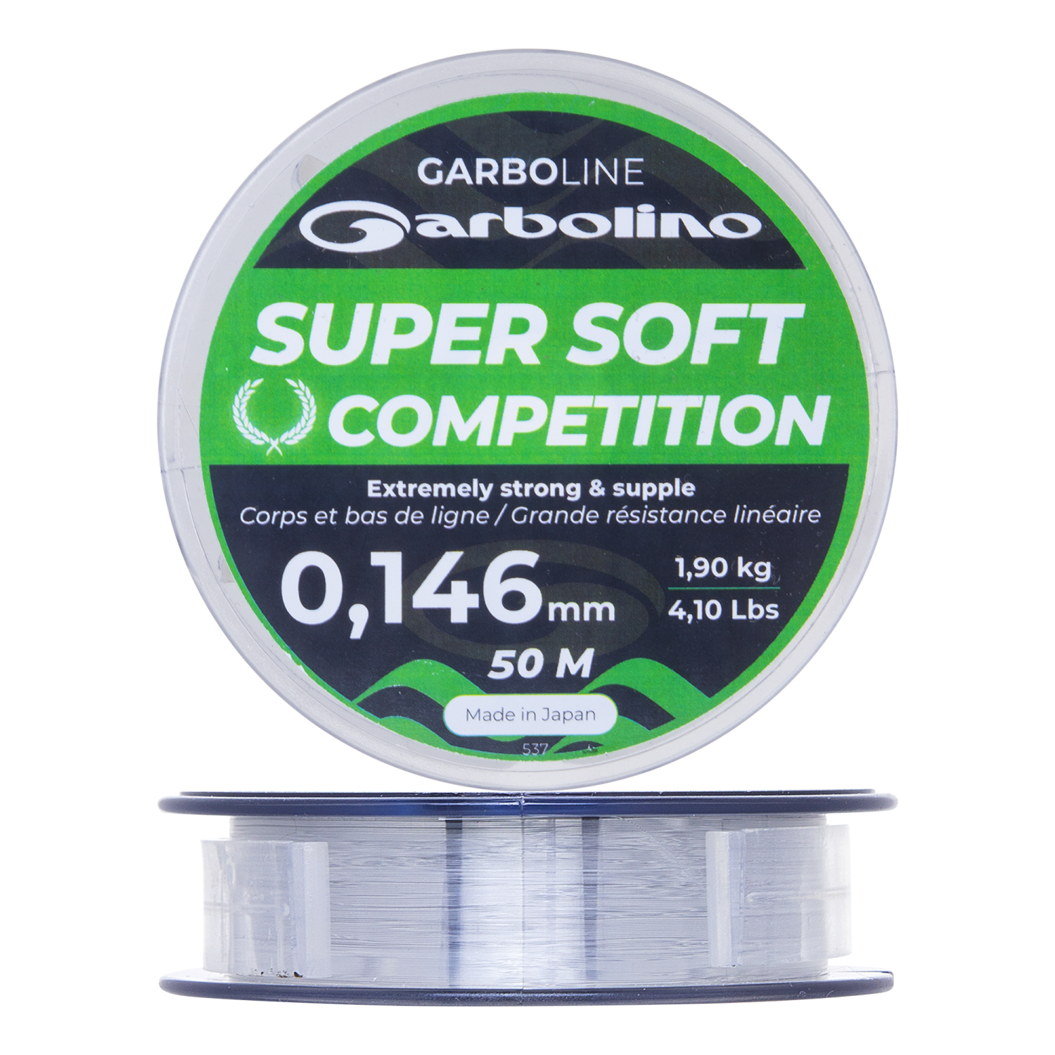 Леска монофильная Garbolino Garboline Super Soft 0,142мм 50м (clear)