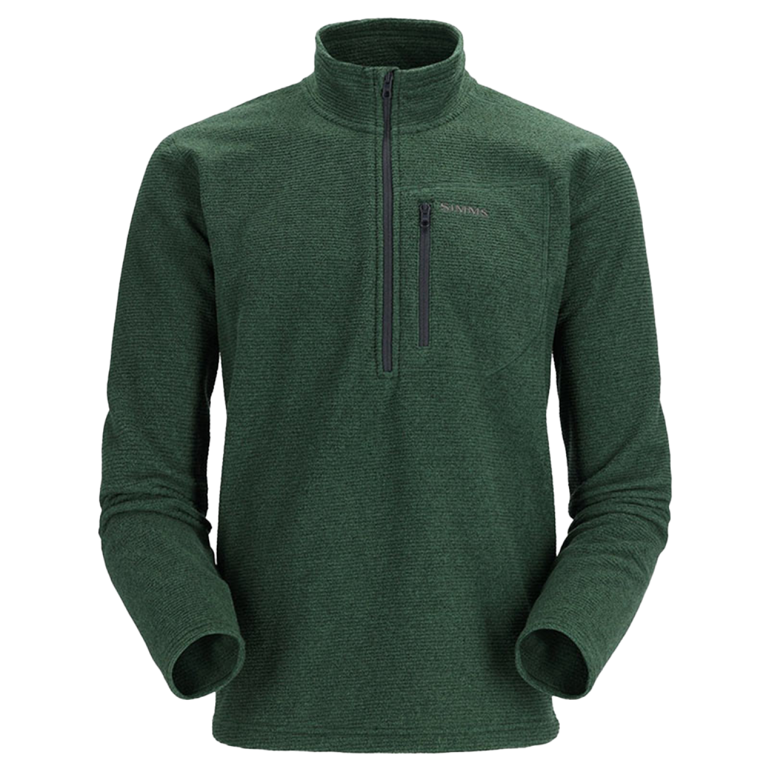 Пуловер Simms Rivershed Sweater Quarter Zip '20 M Forest