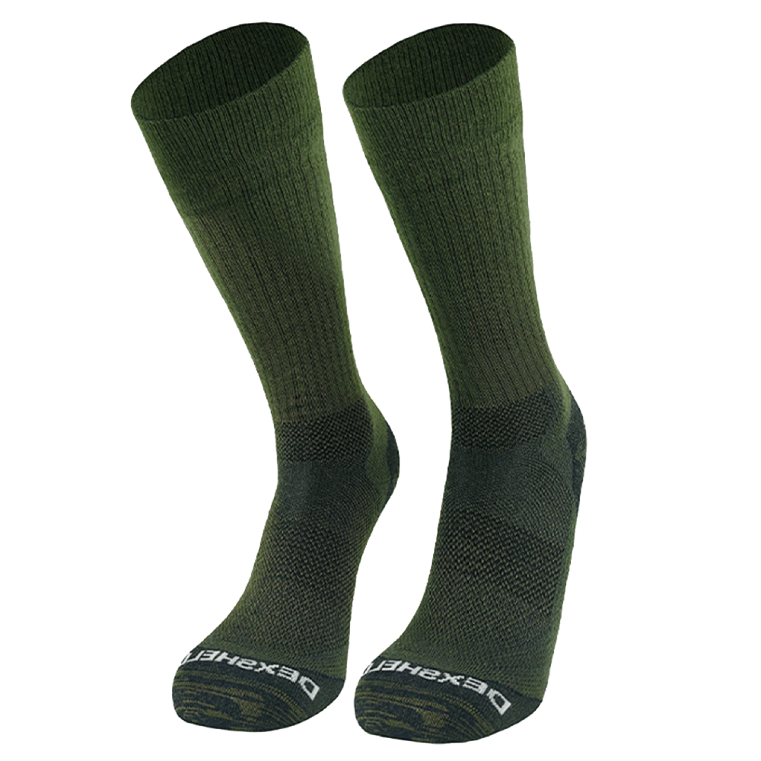 Носки водонепроницаемые Dexshell Terrain Walking 2.0 Socks XL (46-49) оливковый/зелёный