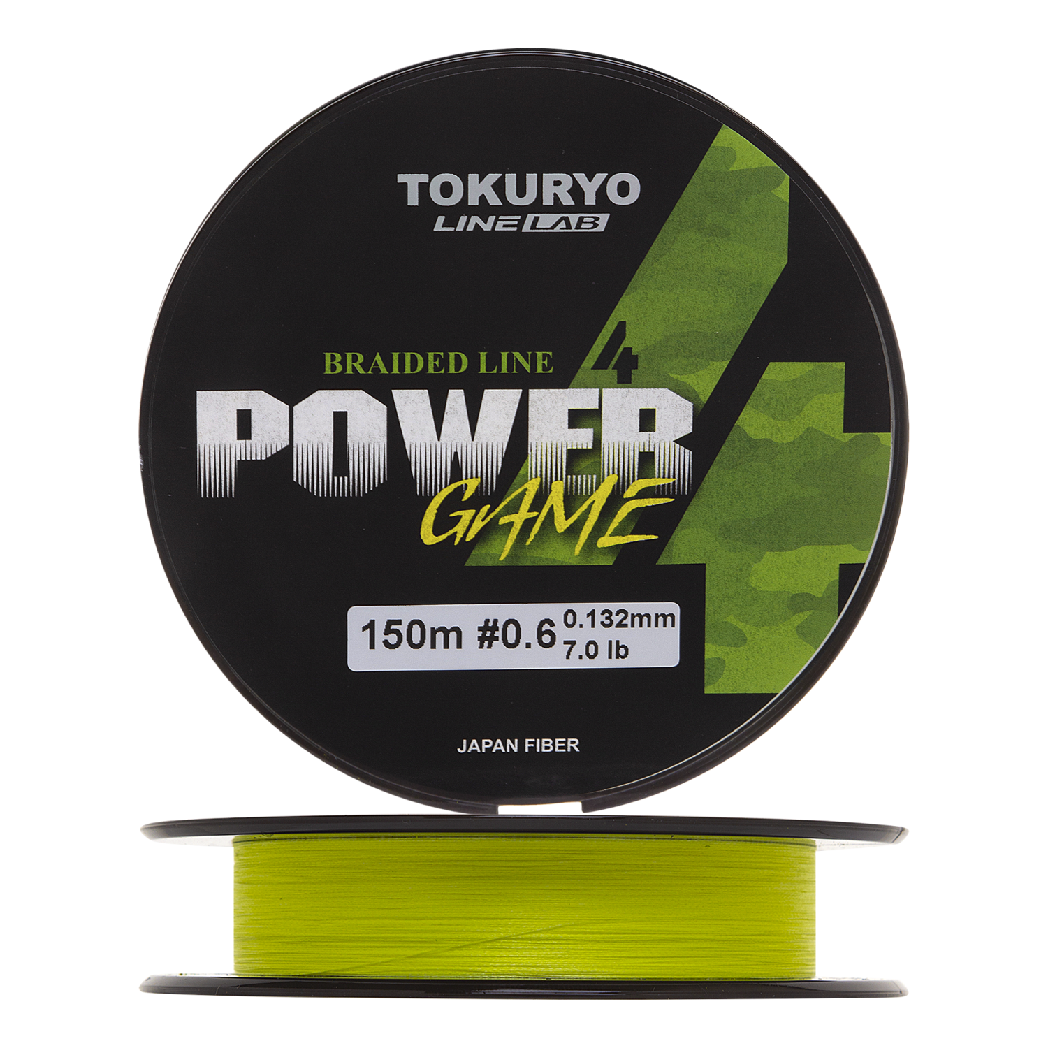 шнур плетеный tokuryo power game x4 0 6 0 132мм 150м yellow сделано в японии Шнур плетеный Tokuryo Power Game X4 #0,6 0,132мм 150м (yellow)