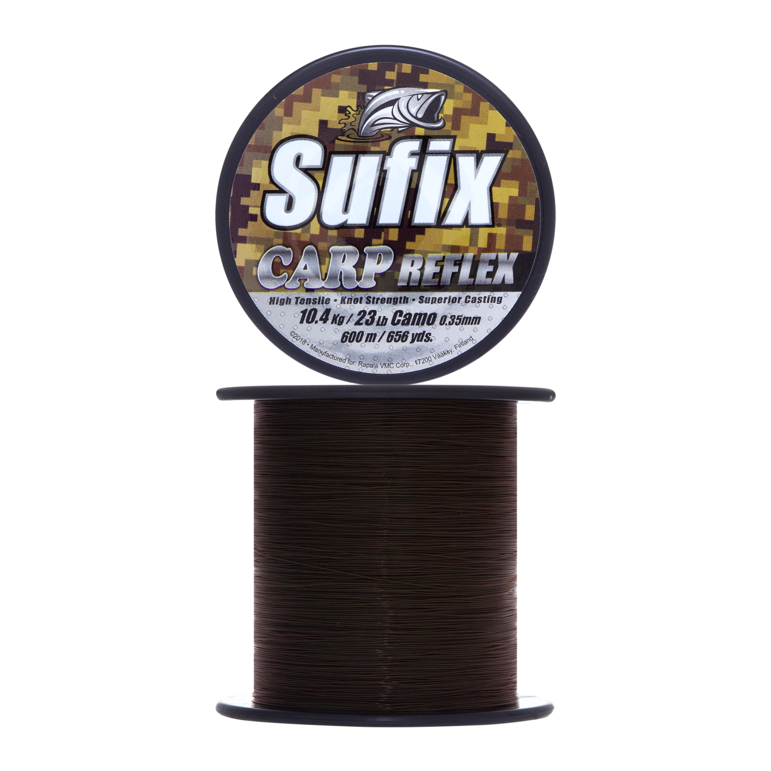 Леска монофильная Sufix Carp Reflex 0,35мм 600м (camo)