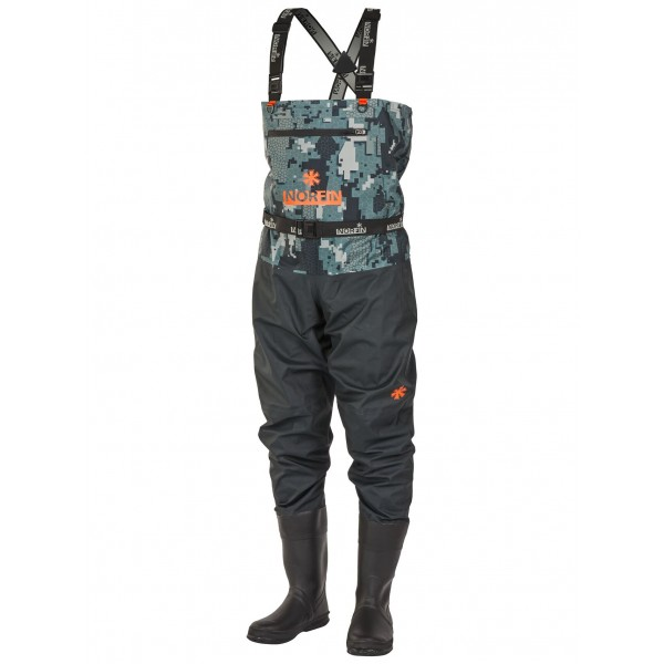 Полукомбинезон забродный Norfin Pilot Bootfoot 2XL (46) Camo