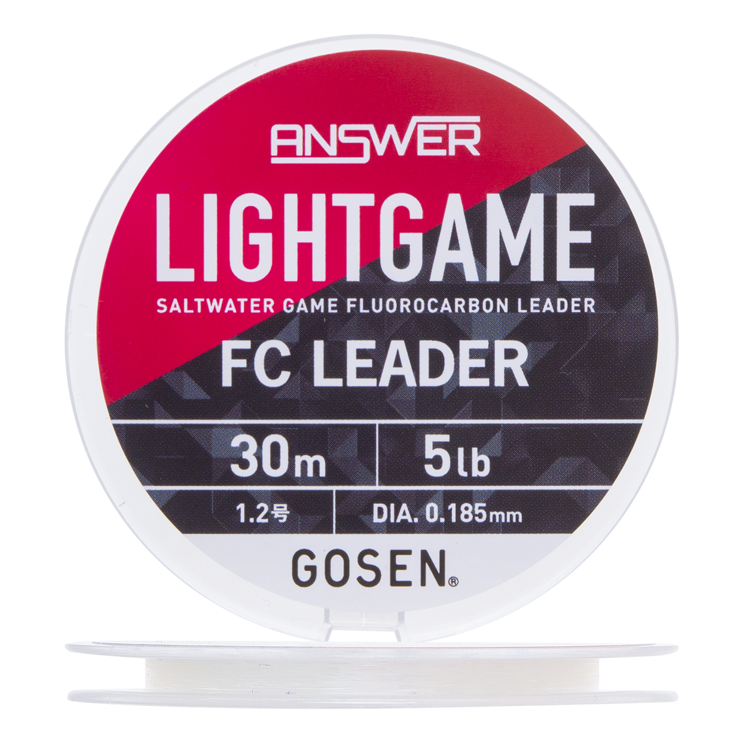 Флюорокарбон Gosen Answer Light Game Fc Leader #1,2 0,185мм 30м (natural)