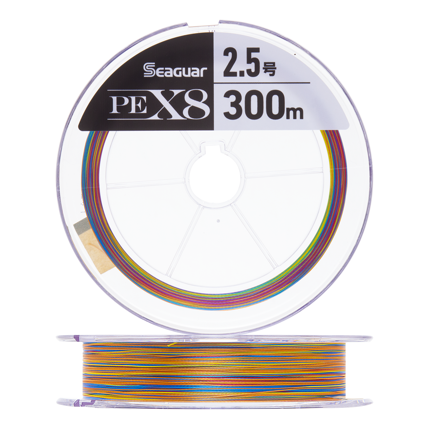 Шнур плетеный Kureha PE X8 #2,5 0,260мм 300м (multicolor)
