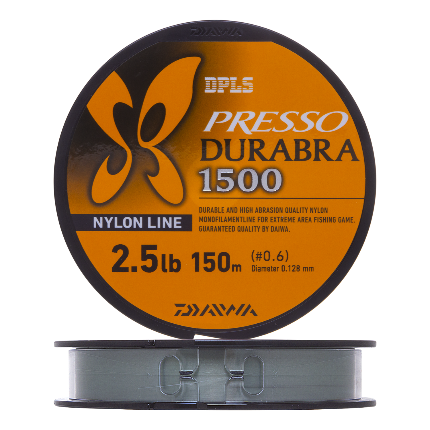 Леска монофильная Daiwa Presso Durabra 1500 #0,6 0,128мм 2,5lb 150м (natural mist)