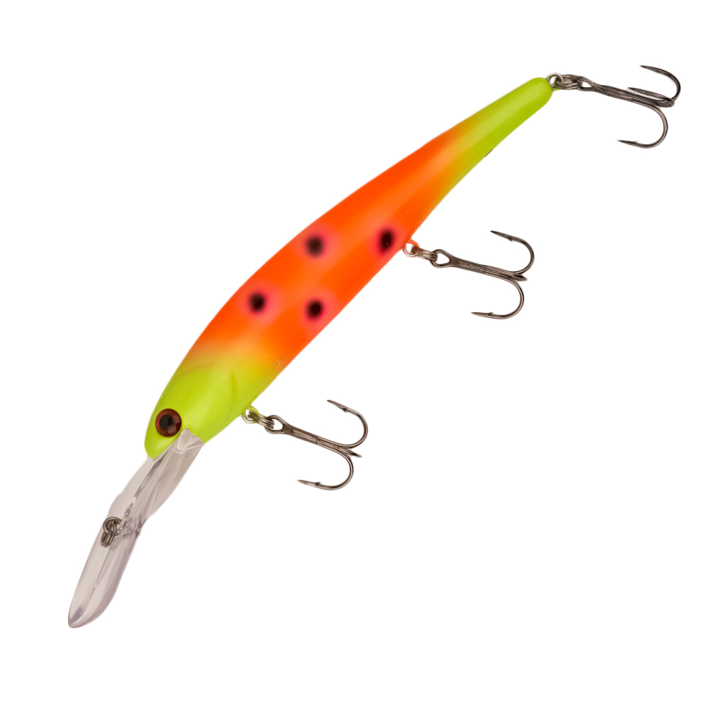 Воблер Bandit Walleye Deep #OL153 Chart Orange Chart Head - 2 рис.