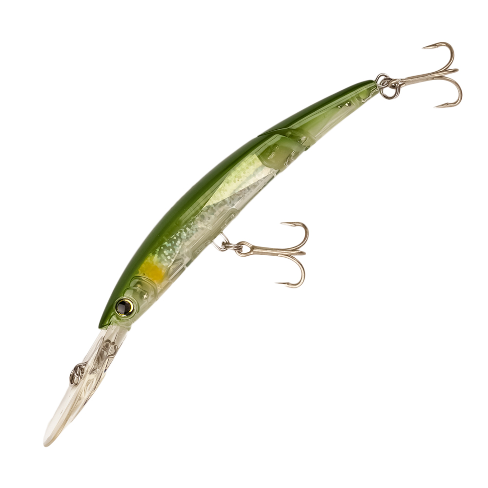 Воблер Yo-Zuri Crystal 3D Minnow Deep Diver Jointed 130 F F1155 #C44 - 2 рис.