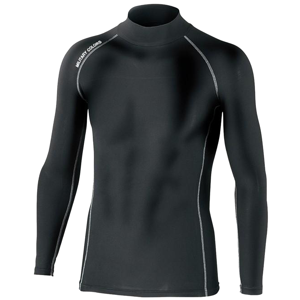 Лонгслив Daiichiseiko MC Warm Mover Under Shirt S Black