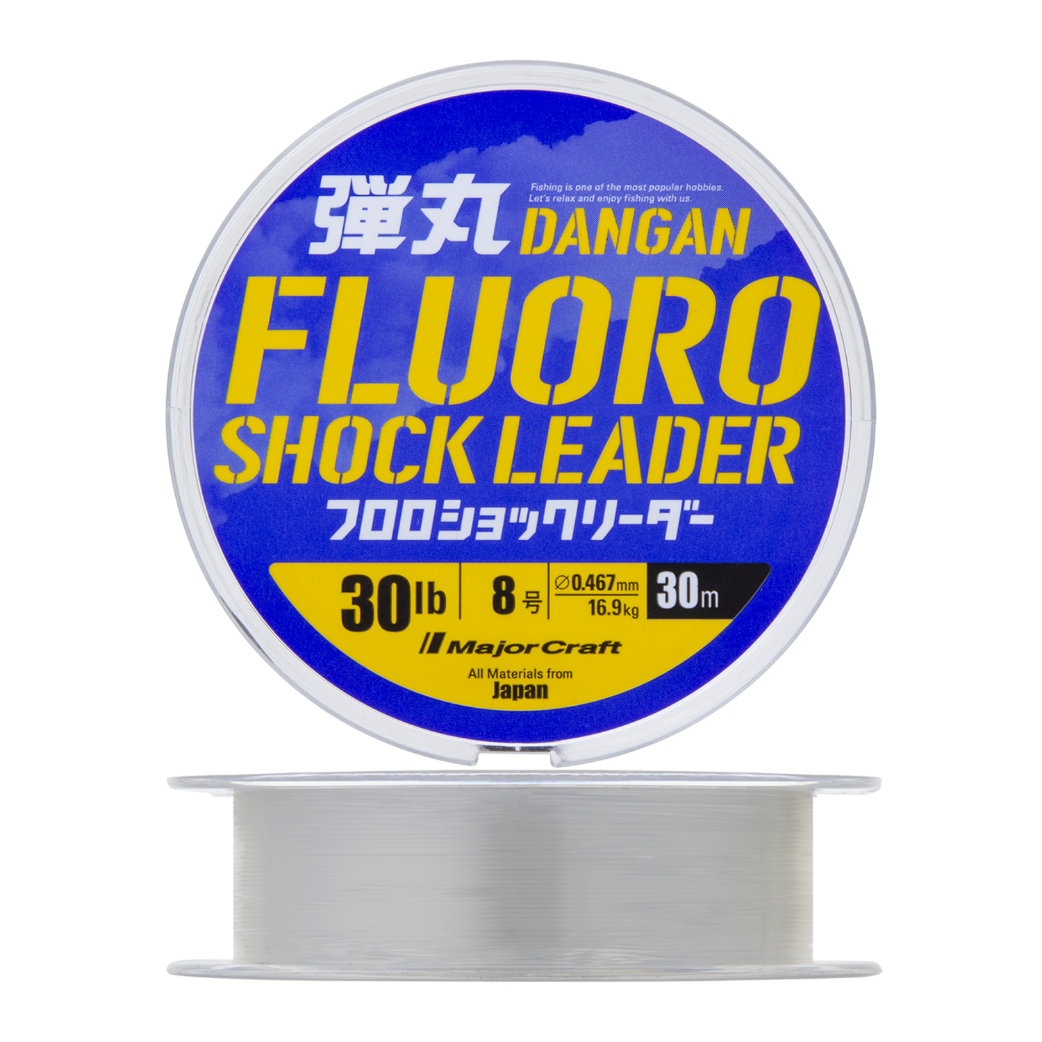 Флюорокарбон Major Craft Dangan Fluoro #8 0,467мм 30м (clear)