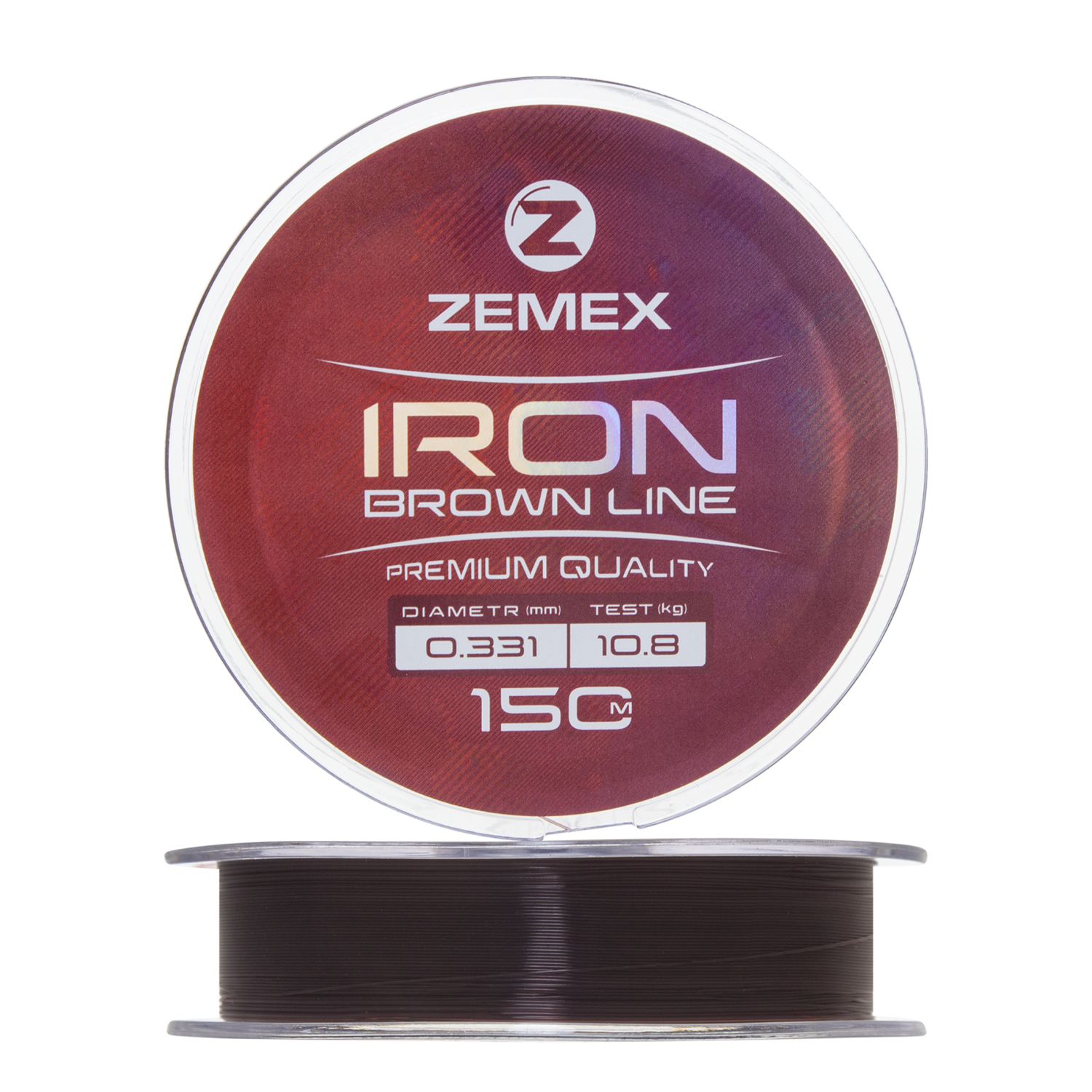 Леска монофильная Zemex Iron 0,331мм 150м (brown)