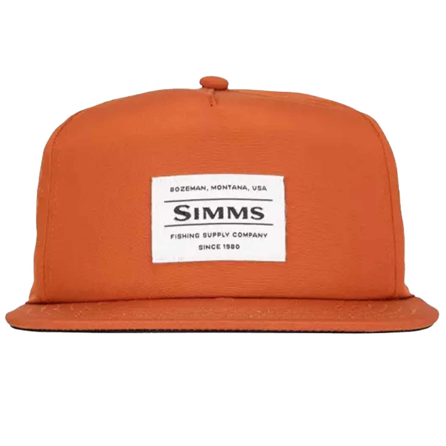 Кепка Simms Unstructured Flat Brim Cap Simms Orange