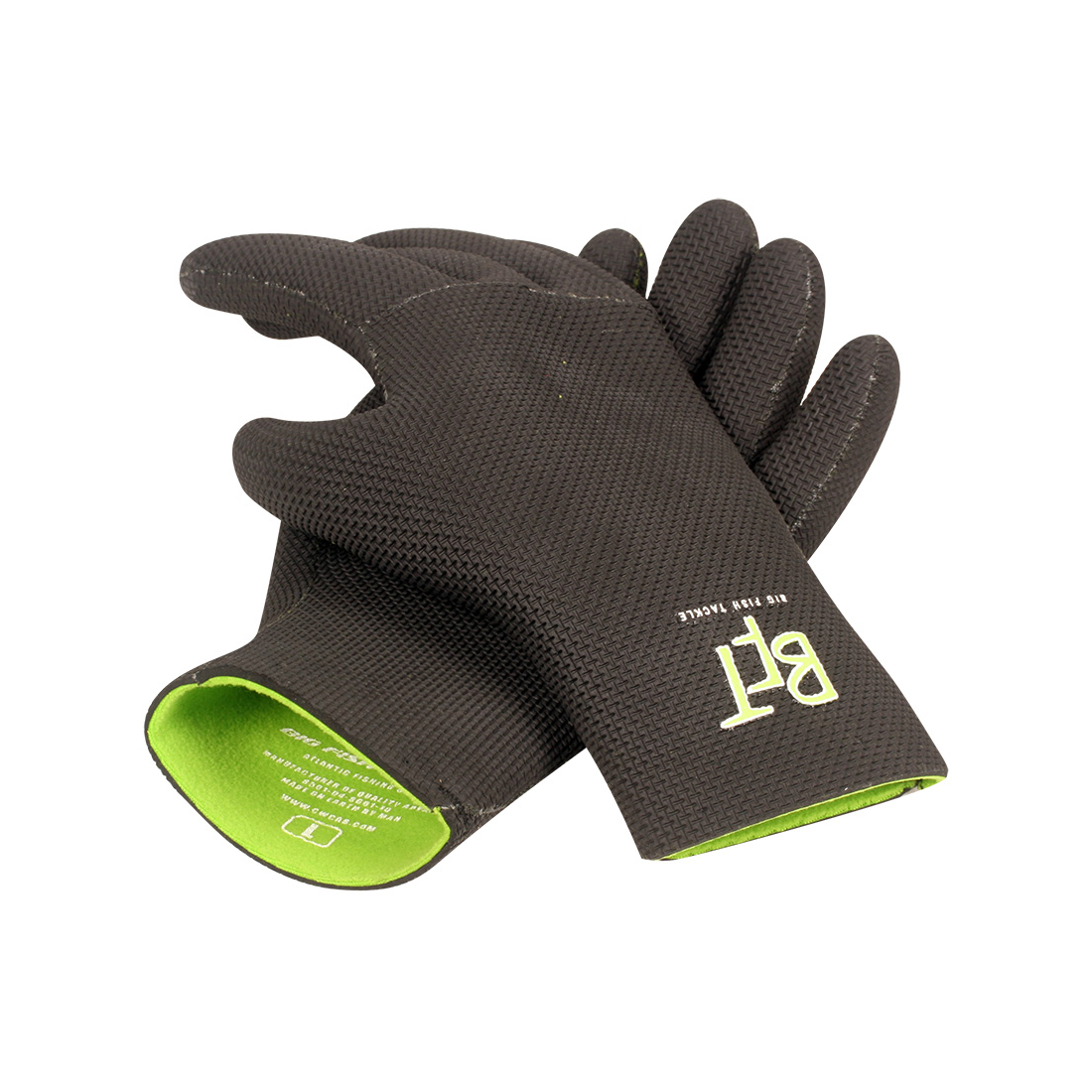 цена Перчатки BFT Atlantic Glove 5 finger XL черный