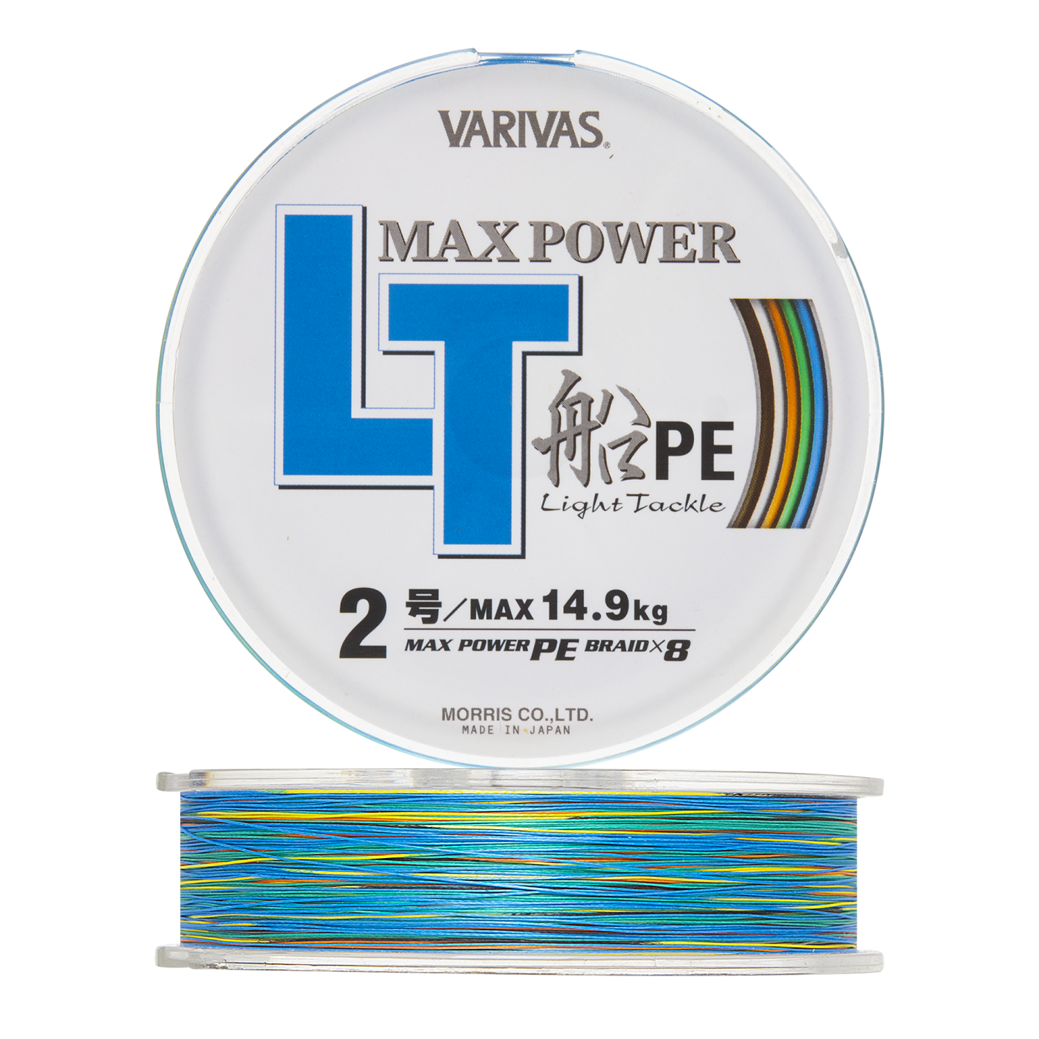 Шнур плетеный Varivas Max Power LT PE X8 #2 0,235мм 150м