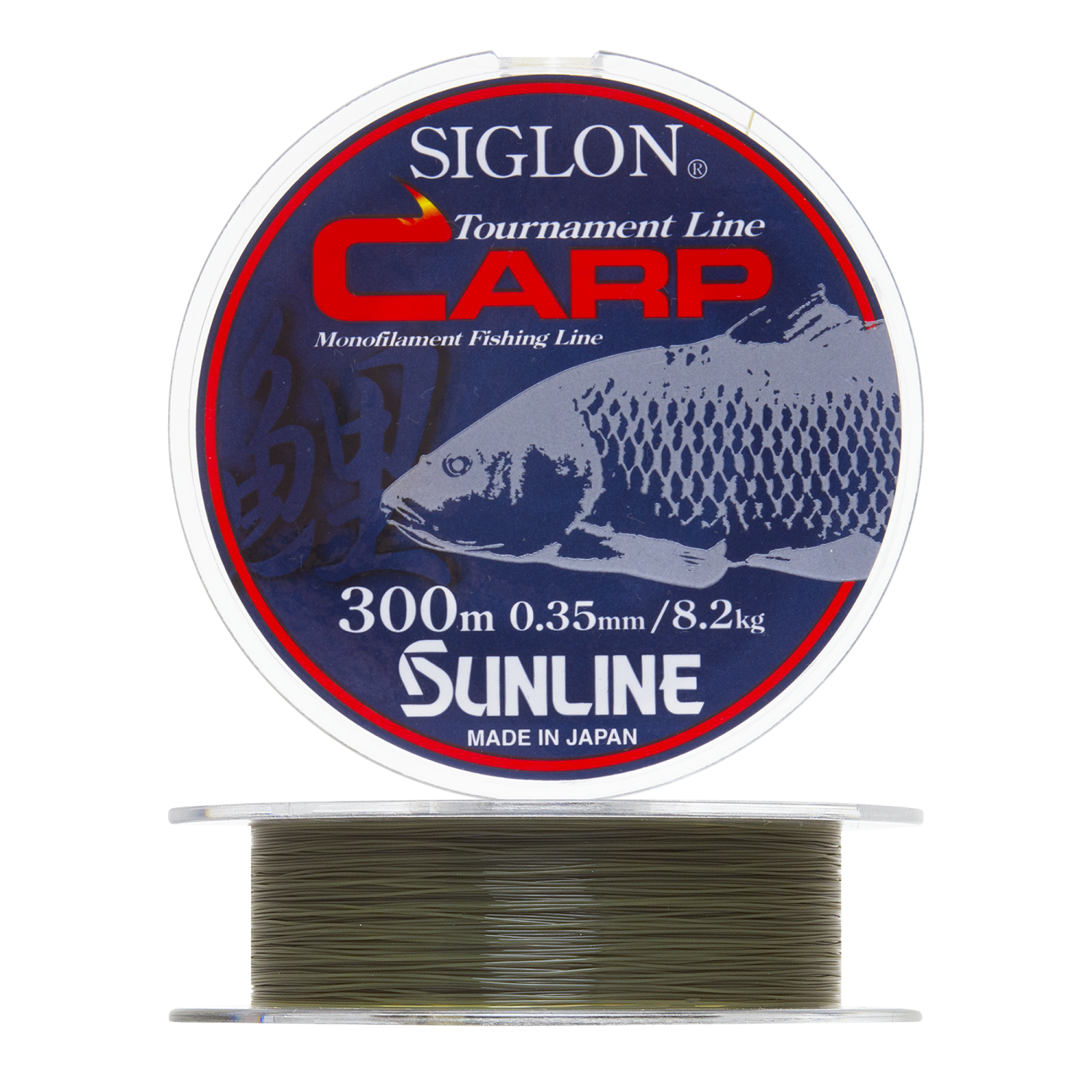 Леска монофильная Sunline Carp #4,0 0,35мм 300м (matte green)