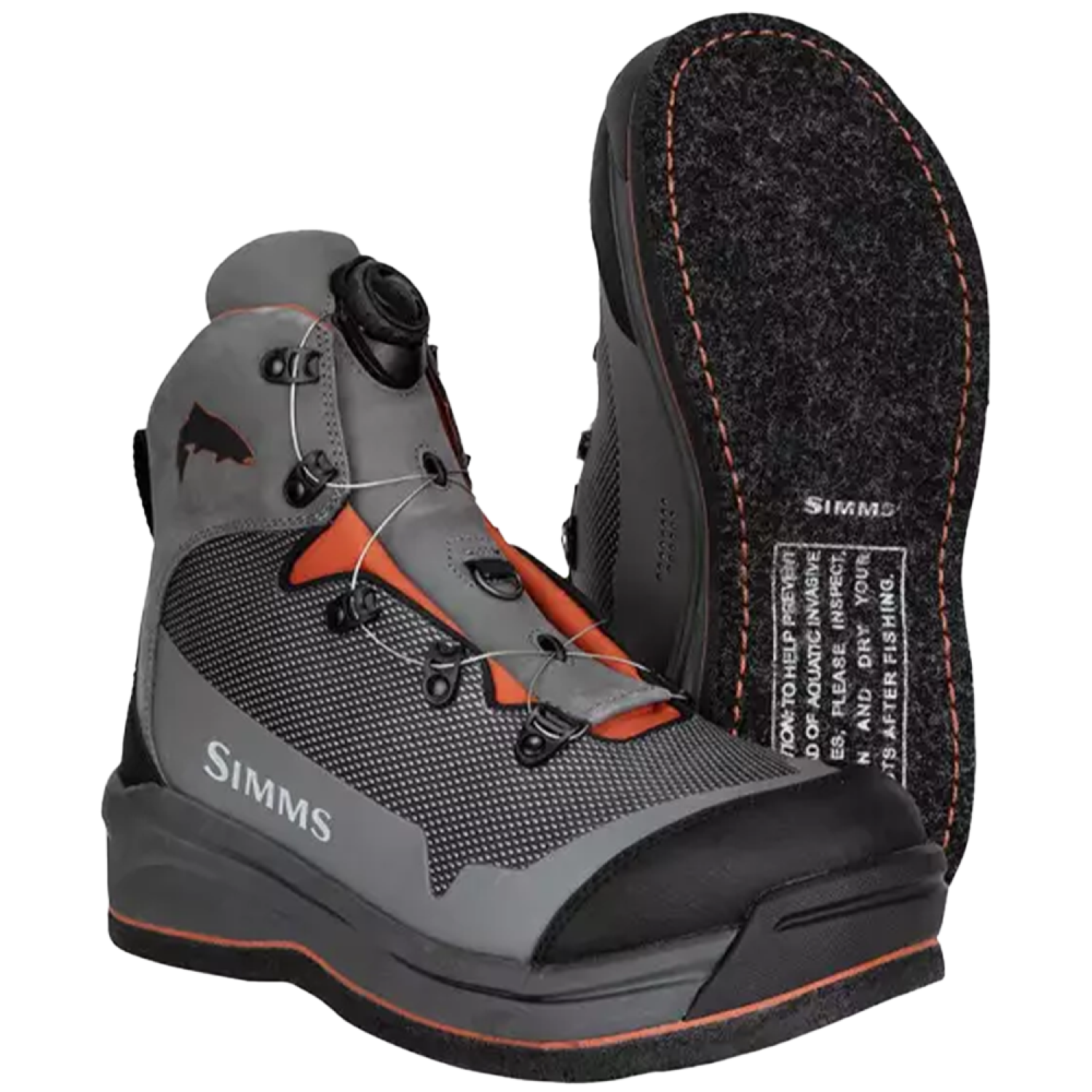 Ботинки забродные Simms Guide Boa Boot - Felt р. 8 (40) Slate