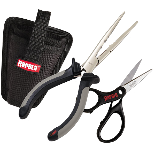 Комбо-набор Rapala Fisherman's Pliers & Super Line Scissors RTC-6SPLS