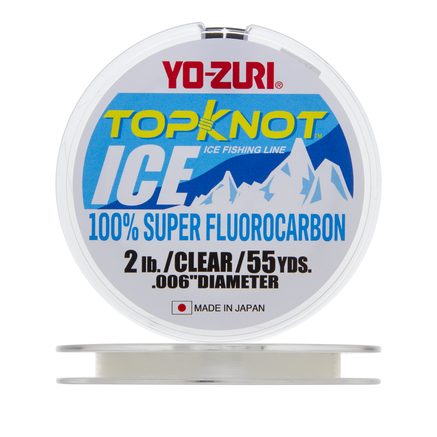 Флюорокарбон Yo-Zuri Topknot Ice Fluoro 100% 0,152мм 50м (clear)