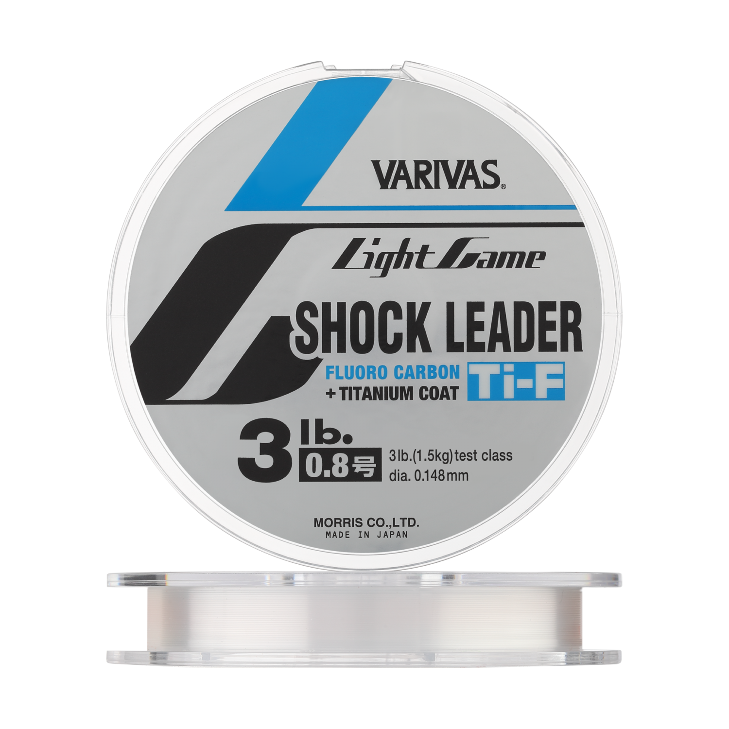 Флюорокарбон Varivas Light Game Shock Leader Ti Fluoro Carbon #0,8 0,148мм 30м (clear)