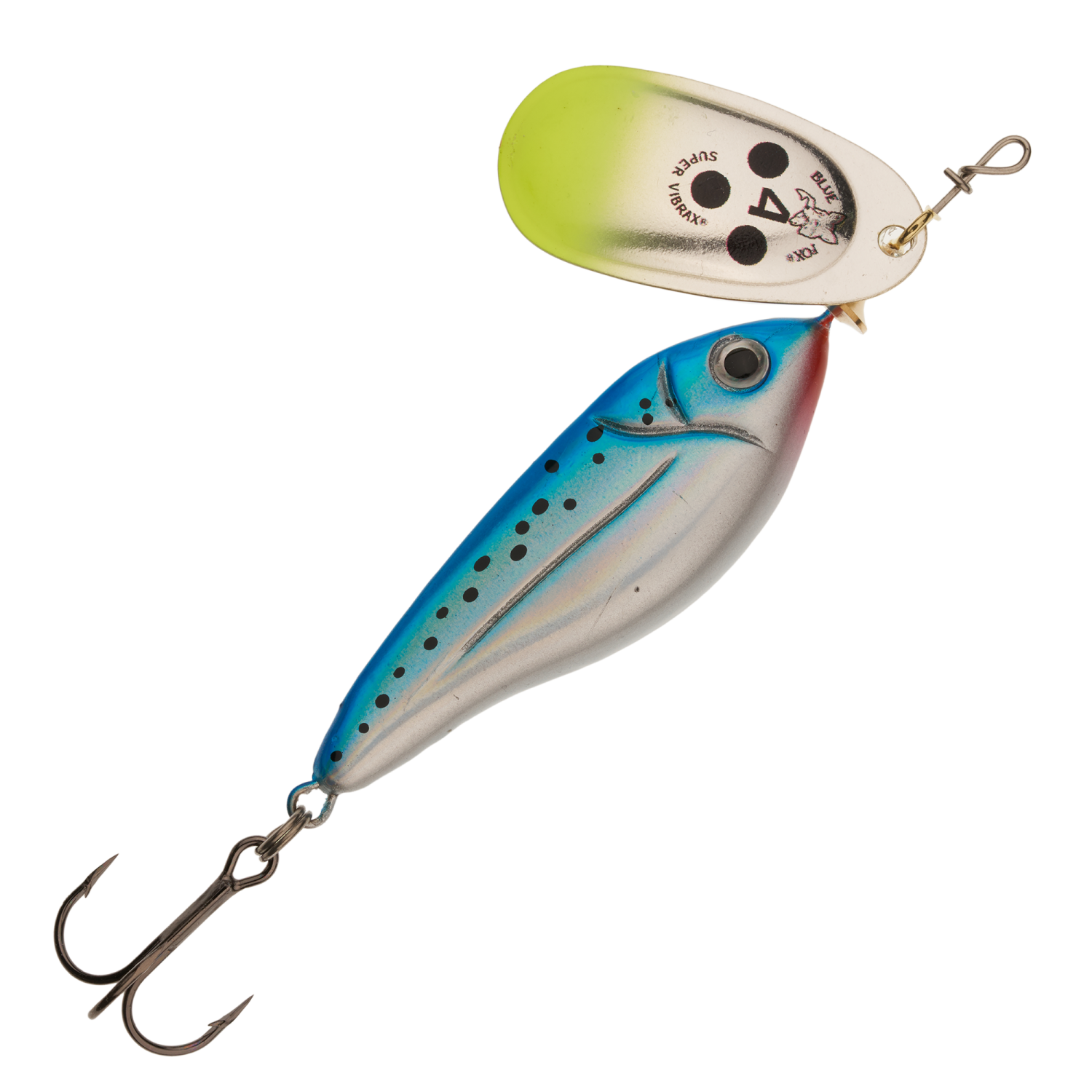 Блесна вращающаяся Blue Fox Minnow Super Vibrax №1 5гр #SB