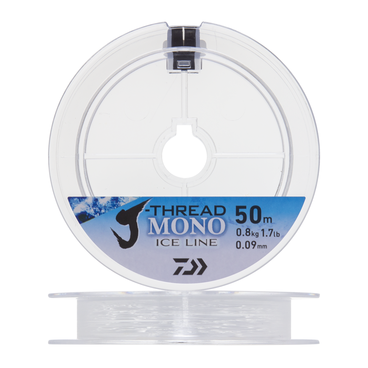 Леска монофильная Daiwa J-Thread Mono Ice Line 0,09мм 50м (clear) idles idles ultra mono