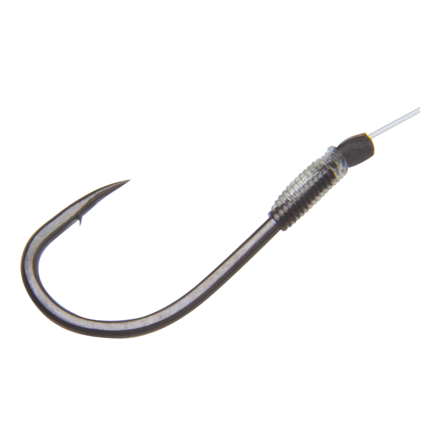 Крючок одинарный с поводком Garbolino Feeder Hooks To Nylon #8 0,18мм (10шт)